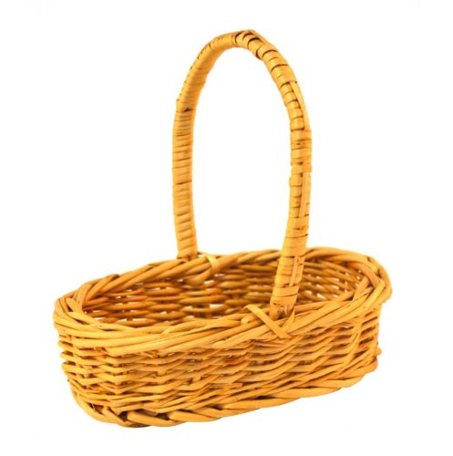 Cesta ovalada mimbre