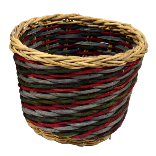 Macetero redondo médula color