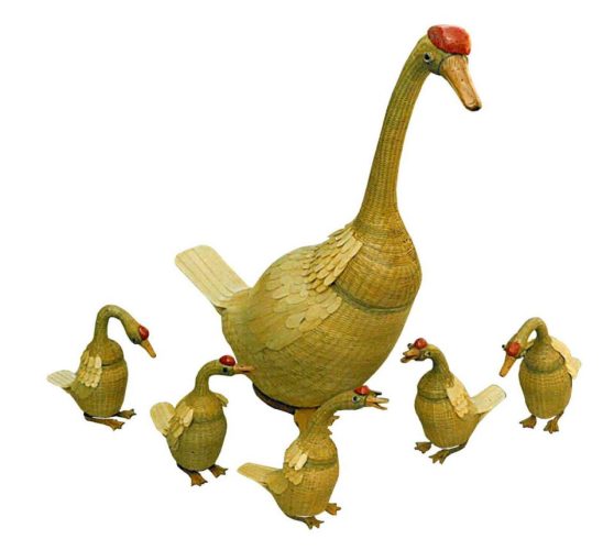 Familia de cisnes