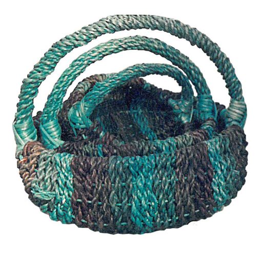 Set 3 cestas de cuerda