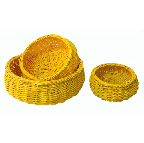 Set 3 cuencos color amarillo