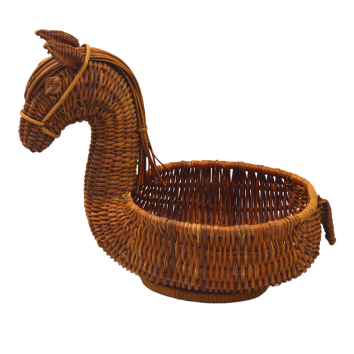 Cesto burro de bambú