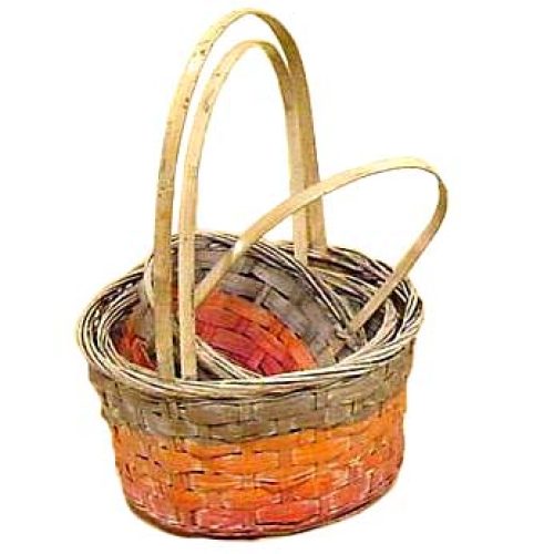 Set de 3 cestas redondas