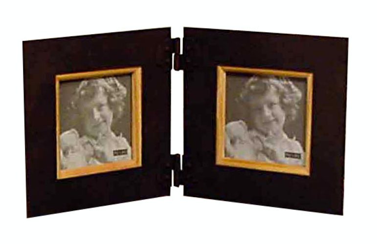 Portafotos doble metal