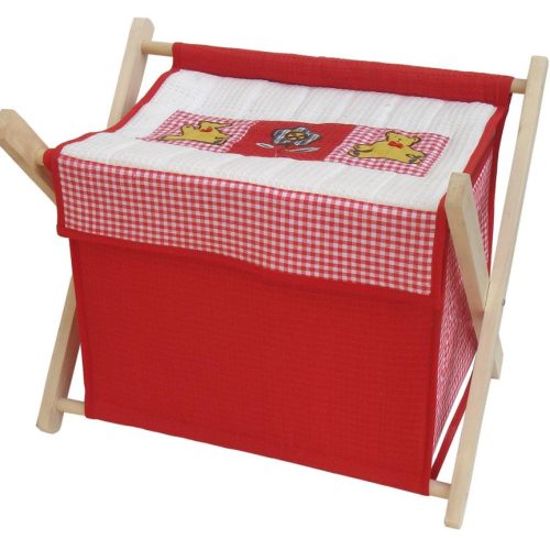 Costurero- Ropero tela color rojo