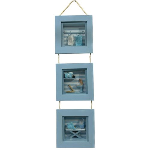 Set de 3 cuadros azules