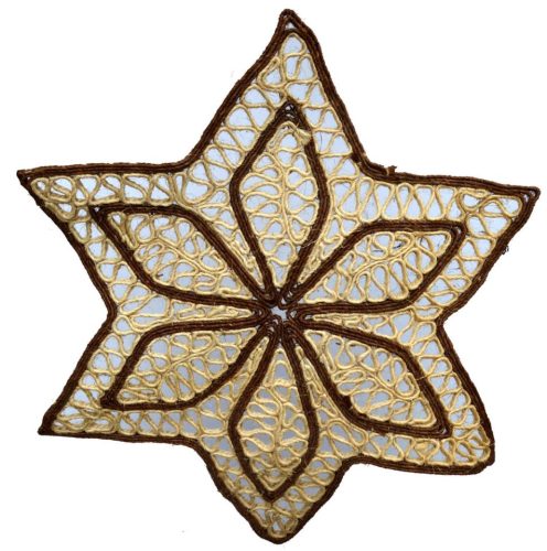 Alfombra estrella sisal