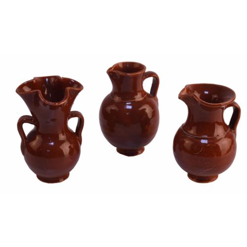 Jarra marrón  (Diseños diferentes)