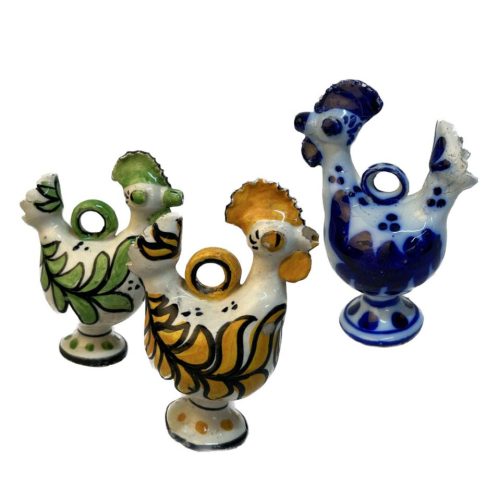 Botijo gallo de cerámica (varios diseños)