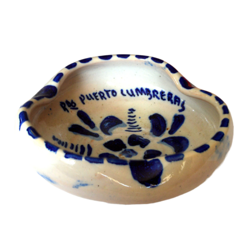 Cenicero cerámica (recuerdo de Pto Lumbreras)