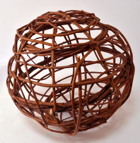 Bola mimbre rústico