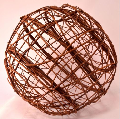 Bola mimbre rústico