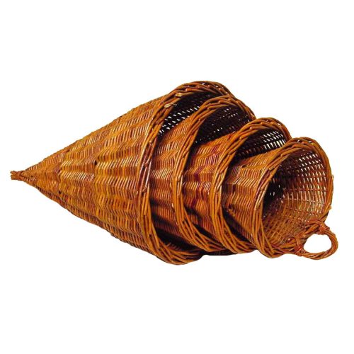 Cucurucho mimbre rústico