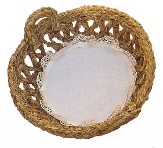 Panera esparto con tapete