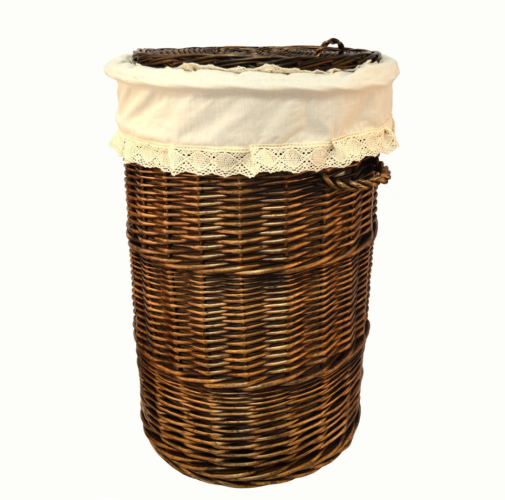 Ropero mimbre color forrado