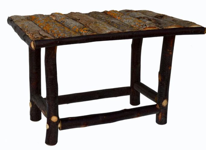 Mesa rectangular palo de castaño