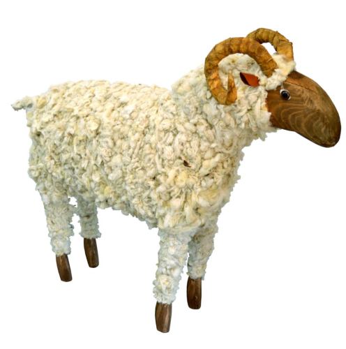Carnero lana natural