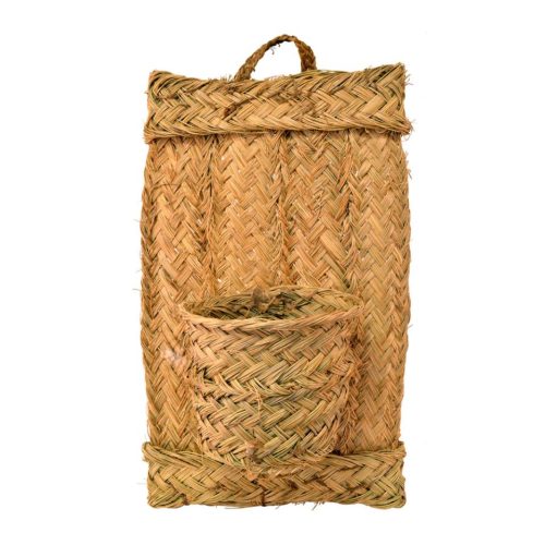 Macetero pared esparto