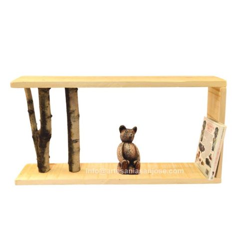 Estantería de madera