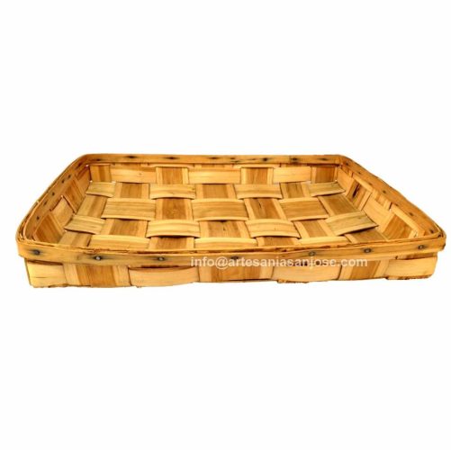 Bandeja castaño