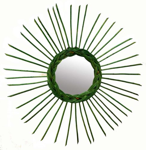 Espejo sol teñido verde