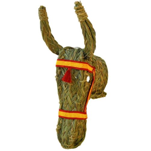 Cabeza de burro adornado