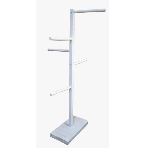 Perchero madera blanco