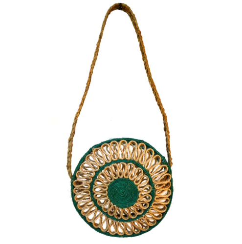 Bolso sisal verde