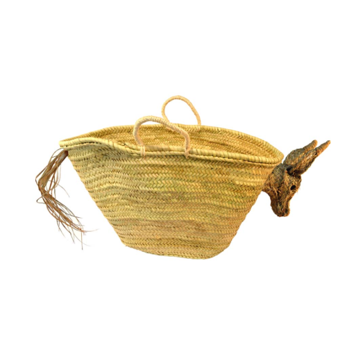 Bolso con cabeza de burro