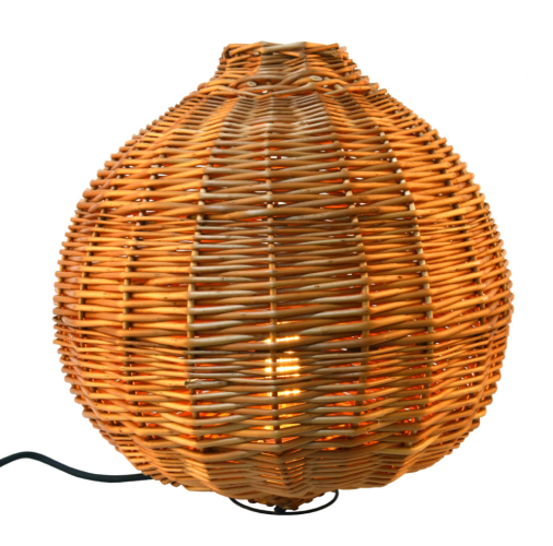 Lámpara de mesa con instalación