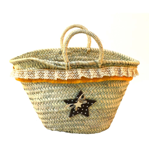 Bolso palma con estrella