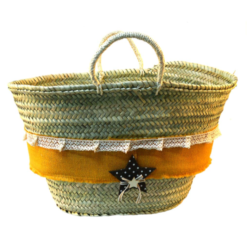 Bolso palma con estrella