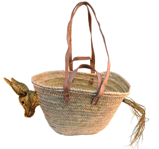 Bolso con cabeza de burro