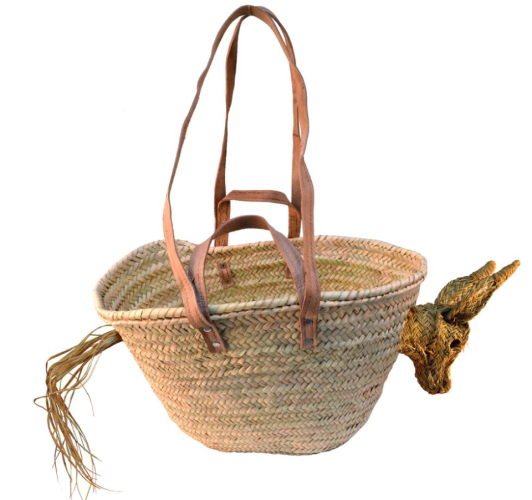 Bolso con cabeza de burro