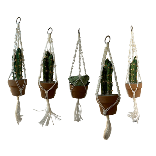 Soporte para macetas de macramé (surtidos)