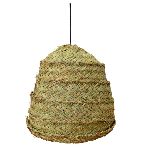 Lámpara esparto con instalación