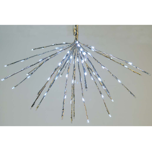 Bola meteoritos luz led blanca