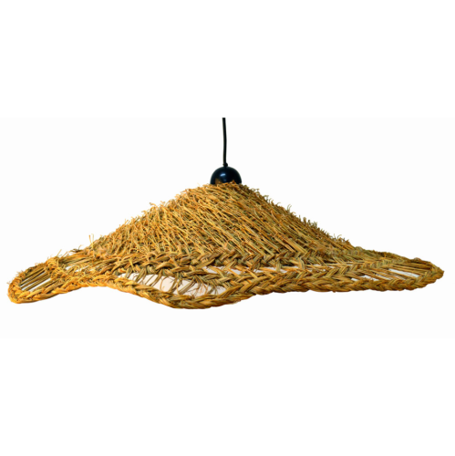 Lámpara esparto con instalación