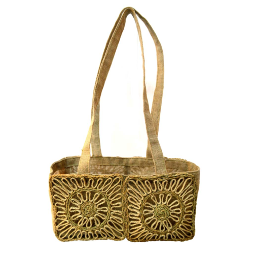 Bolso sisal y yute