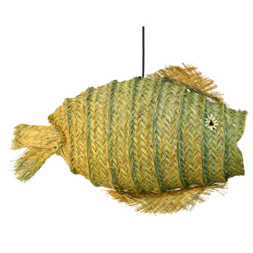 Colgante pez de esparto