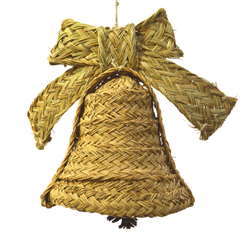 Campana esparto con lazo