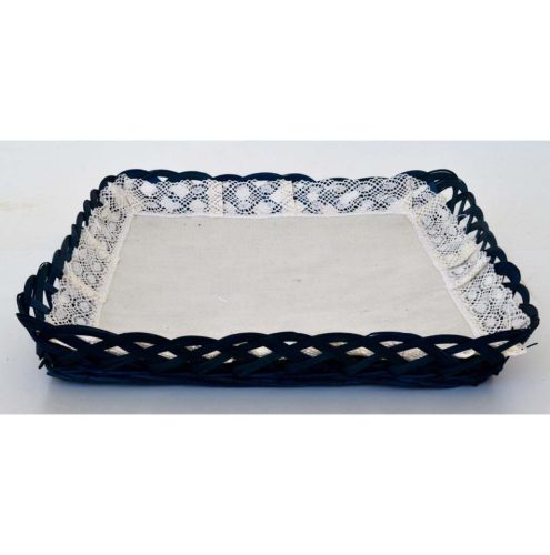 Panera Teñido azul con tapete