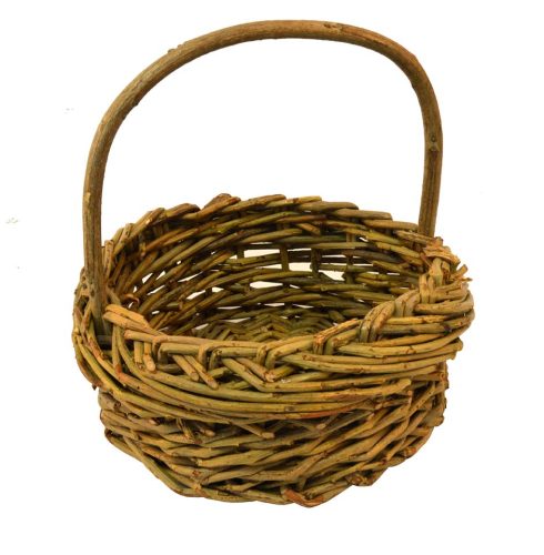 Cesta mimbre rústico