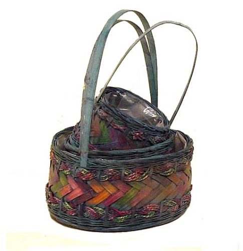 Set 3 cestas forradas