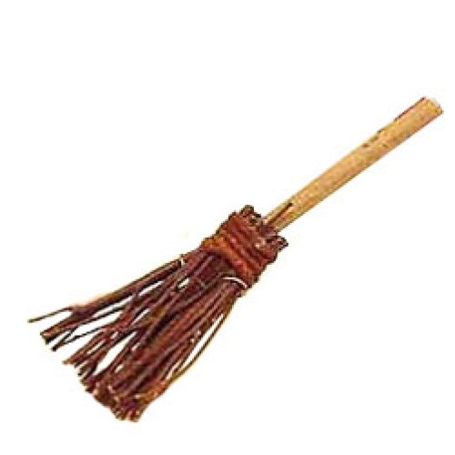 Escoba mimbre rústico