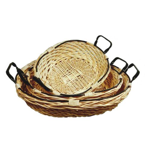 Set 3 bandejas asas de metal