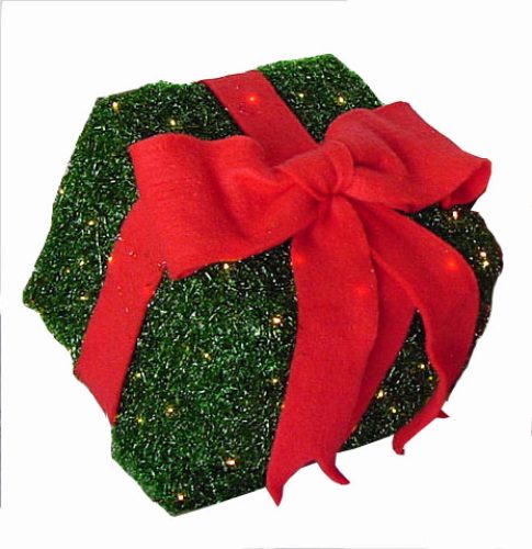 Regalo viruta verde con luz