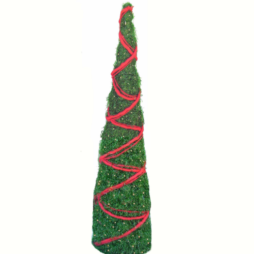 Cono viruta verde con luz