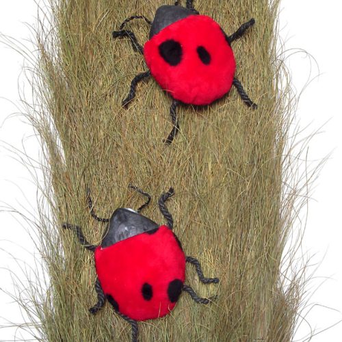 Panel esparto con mariquitas