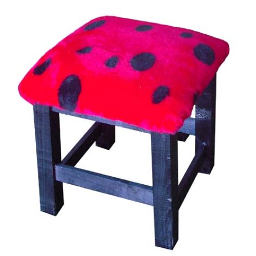 Taburete mariquita
